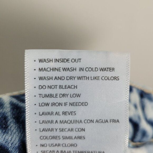 KanCan Monty Ultra High Rise Shorts Distressed Light Blue Size 2XL - Picture 10 of 11